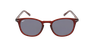 GAFAS GRADUADAS AFFLELOU FORTY SOLAR COLOR BURDEOS rojo