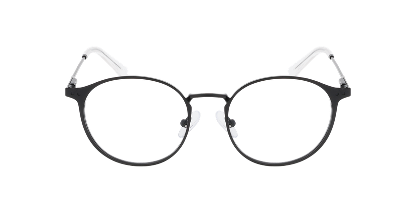 GAFAS GRADUADAS mujer ANGELIQUE negro - vista de frente