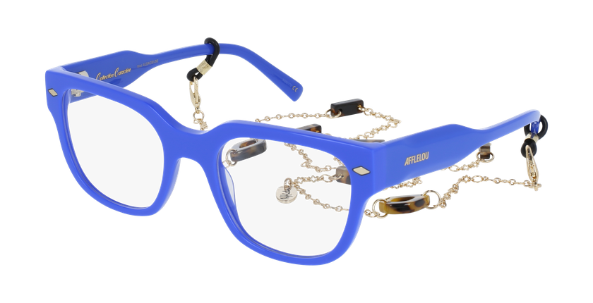 GAFAS GRADUADAS mujer CARACTÈRES AUDACIEUSE azul - vista de frente