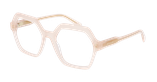 GAFAS GRADUADAS mujer CARACTÈRES COQUETTE marrón - vista de frente