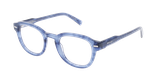 GAFAS GRADUADAS hombre CARACTÈRES OPTIMISTE azul/azul cristal - vista de frente