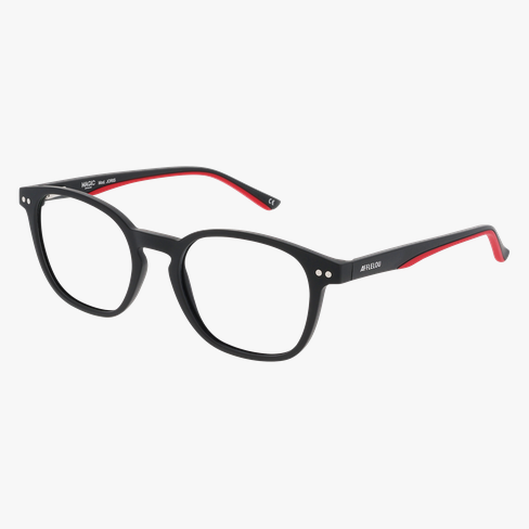 GAFAS GRADUADAS niños JORIS negro/rojo
