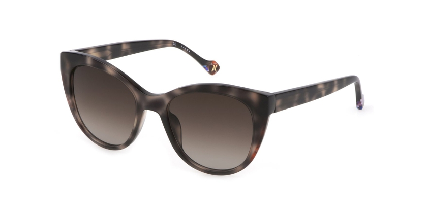 GAFAS DE SOL mujer SYA081 07UX marrón/beige - vista de frente