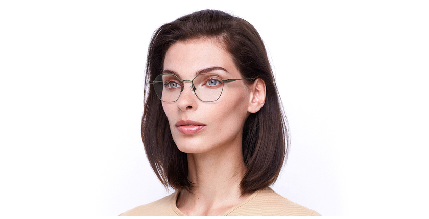 GAFAS GRADUADAS mujer MAGIC 169 dorado - vista de frente