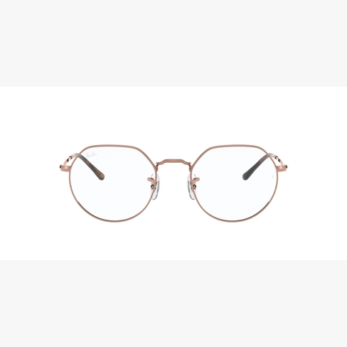 GAFAS GRADUADAS 0RX6465 dorado vista de frente