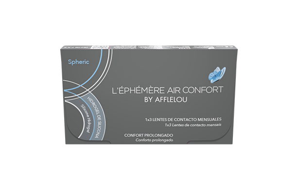 Lentillas L'EPHEMERE AIR CONFORT MENSUALES - 3L - vista de frente