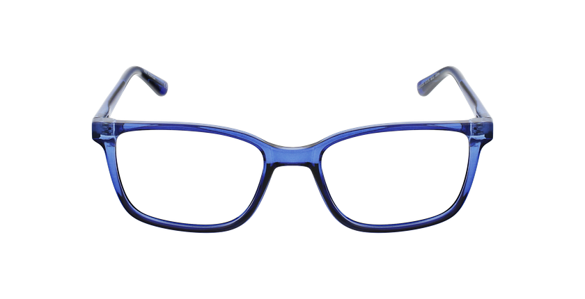 GAFAS GRADUADAS niños RZERO24 azul cristal/negro - vista de frente