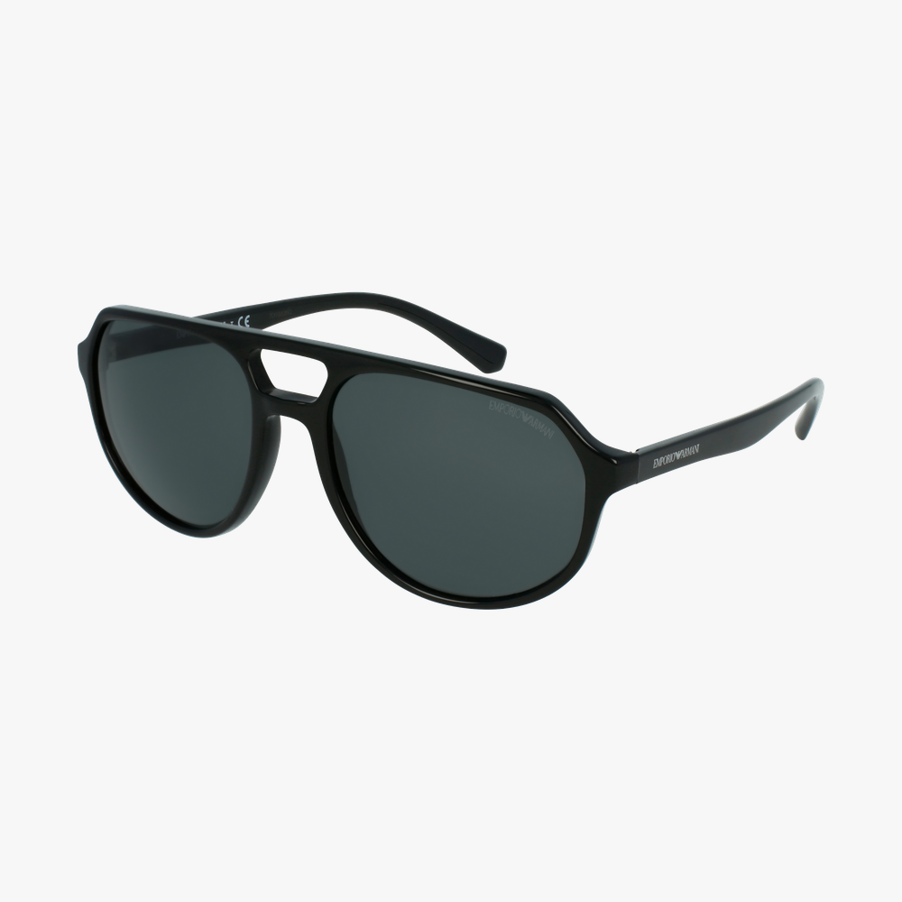 GAFAS DE SOL hombre 0EA4111 negro - vista de 3/4