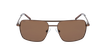 GAFAS DE SOL hombre LYNN POLARIZED marrón - vista de frente