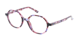 GAFAS GRADUADAS niños CALIE carey/morado - vista de frente