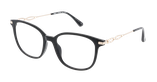GAFAS GRADUADAS mujer LOUISA negro - vista de frente
