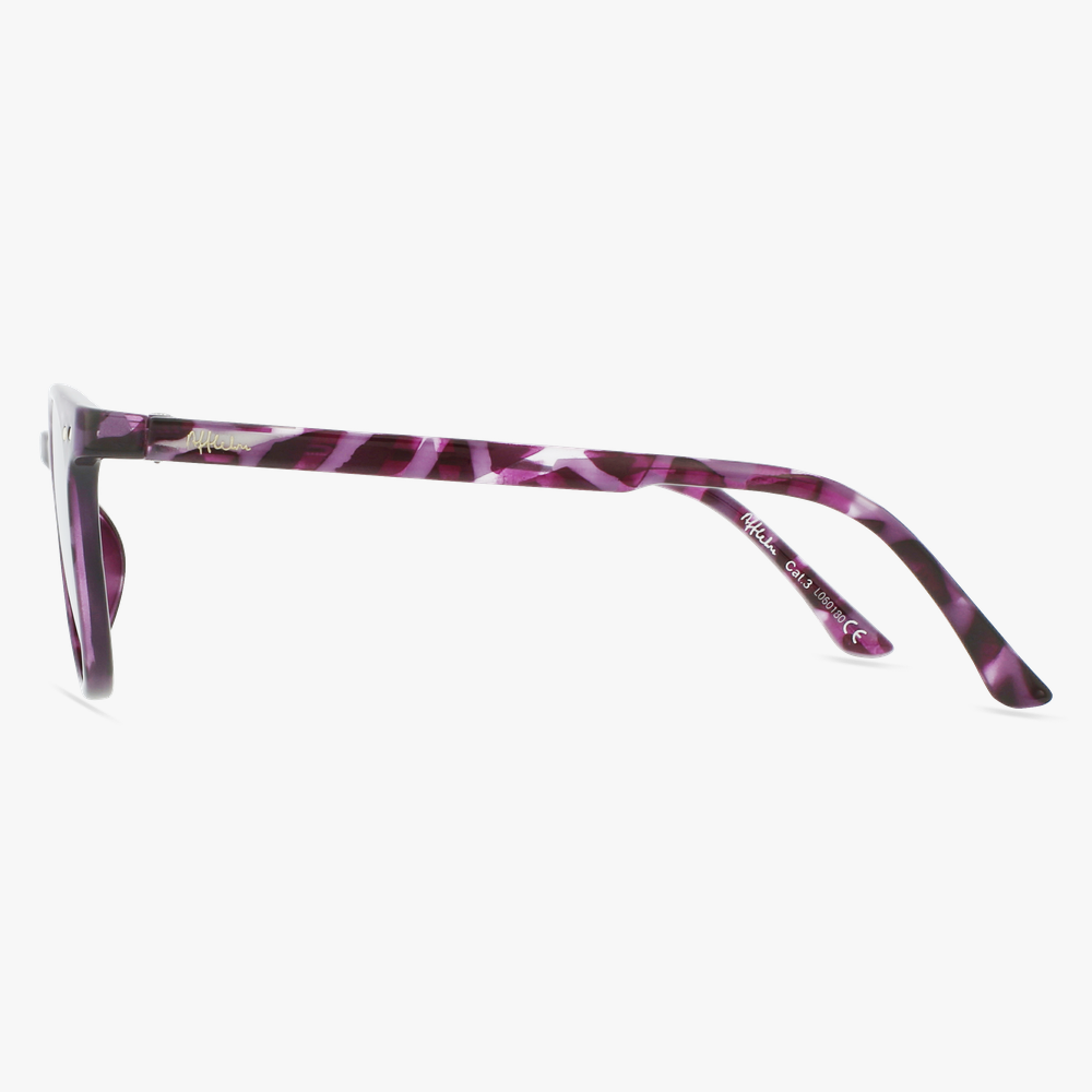GAFAS DE SOL niños FELIZ carey/morado - vista de frente