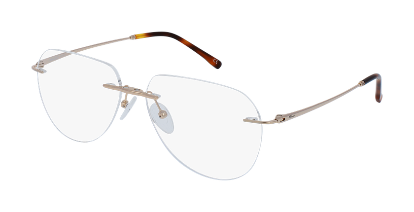 GAFAS GRADUADAS MAGIC 138 dorado/azul - vista de frente