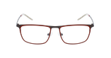 GAFAS GRADUADAS hombre MAGIC 157 rojo/gris - vista de frente