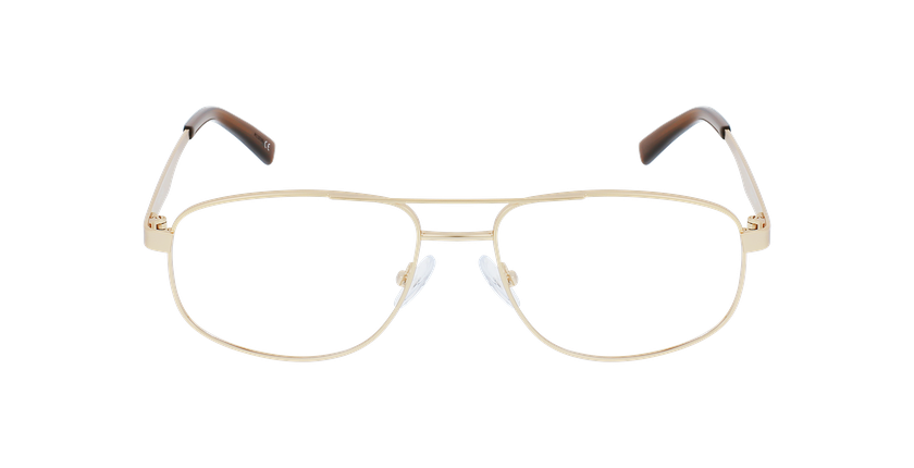GAFAS GRADUADAS hombre RZERO31 dorado - vista de frente