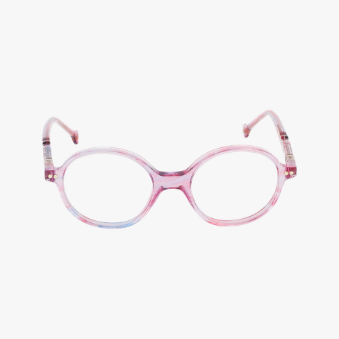 GAFAS GRADUADAS niños PRINCESS 13 rosa vista de frente