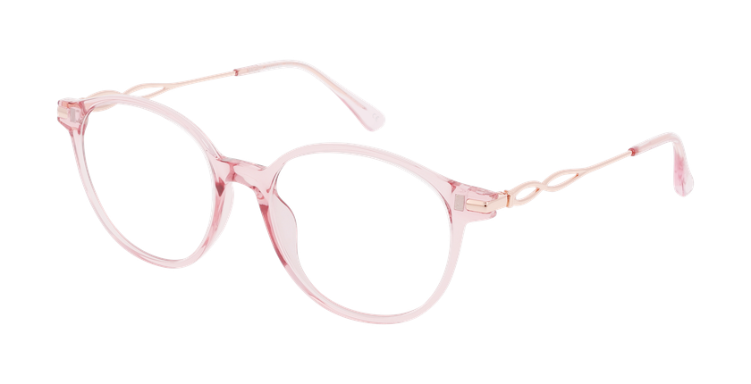 GAFAS GRADUADAS mujer LAURE rosa - vista de frente
