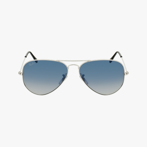 GAFAS DE SOL AVIATOR LARGE METAL plateado