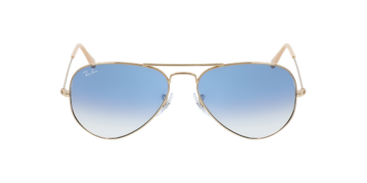 GAFAS DE SOL AVIATOR LARGE METAL dorado