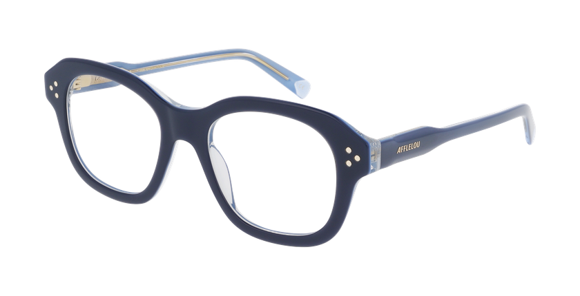 GAFAS GRADUADAS mujer ENIGMATIQUE azul - vista de frente