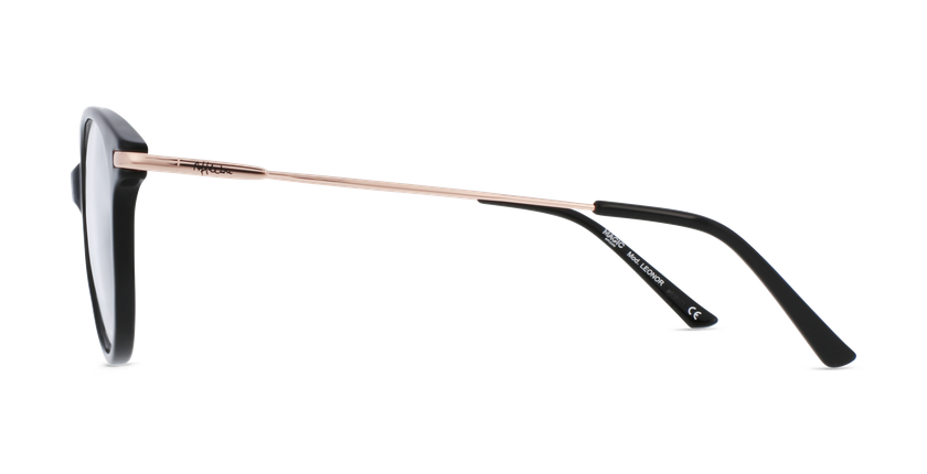 GAFAS GRADUADAS mujer LEONOR negro - vista de frente