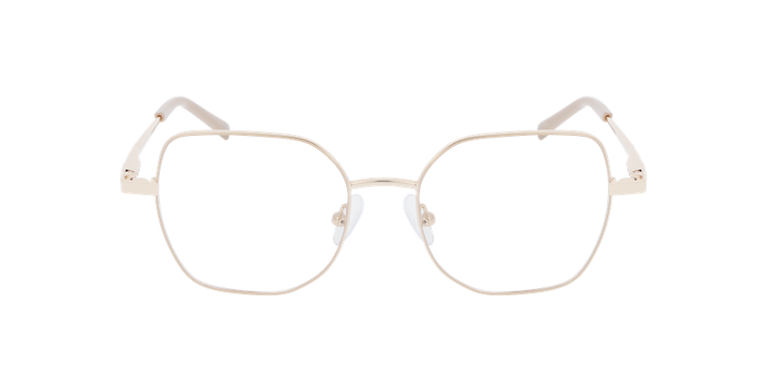 GAFAS GRADUADAS mujer FELICIE dorado/beige - vista de frente