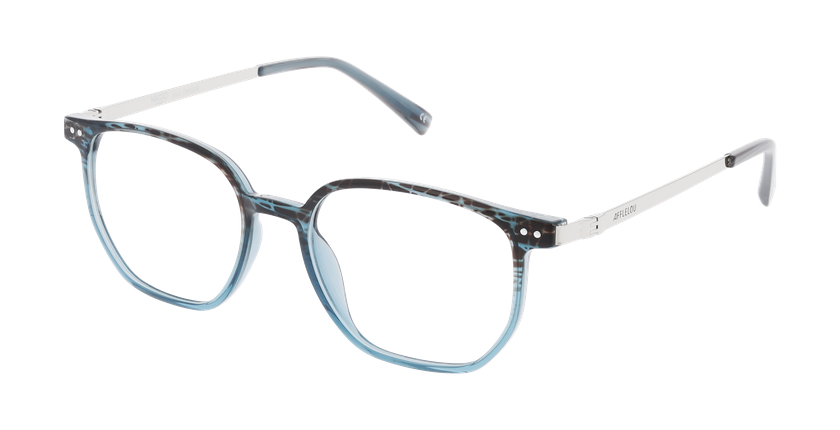 GAFAS GRADUADAS hombre DARIUS azul/plateado - vista de frente