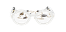 GAFAS GRADUADAS mujer PERSPICACE blanco
