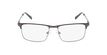 GAFAS GRADUADAS hombre MAGIC LEON marrón/plateado - vista de frente