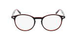 GAFAS GRADUADAS niños MAGIC KAY negro/rojo - vista de frente