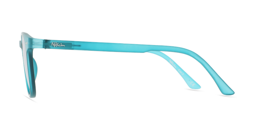GAFAS DE SOL niños FELIZ azul/azul oscuro mate - vista de frente