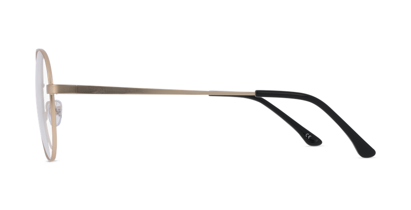 GAFAS GRADUADAS hombre RZERO38 dorado - vista de frente