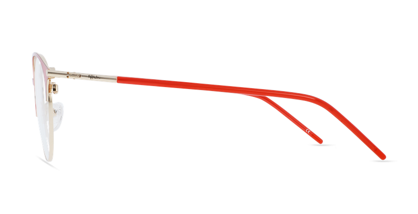 GAFAS GRADUADAS mujer MAGIC 100 rojo/negro - vista de frente