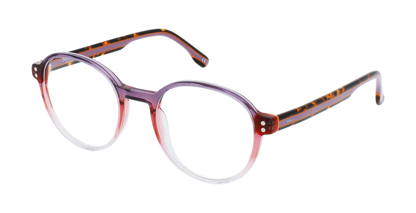 GAFAS GRADUADAS mujer MAGIC 203 morado/rosa - vista de frente