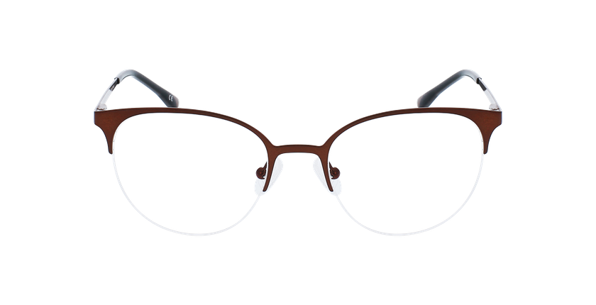 GAFAS GRADUADAS mujer MAGIC 110 marrón - vista de frente