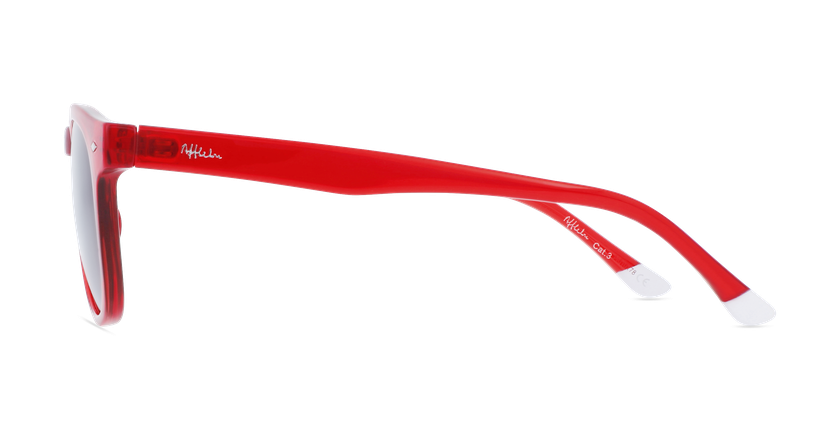 Gafas de sol IZAN rojo - vista de frente
