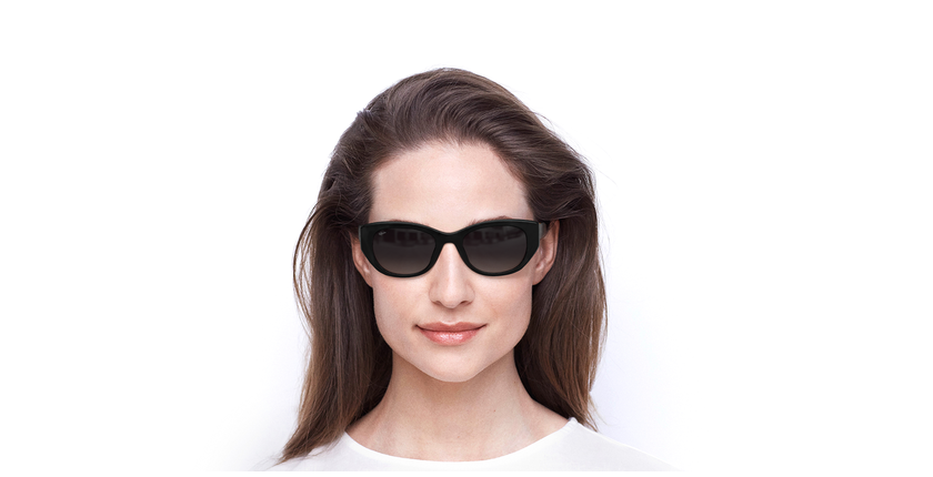Gafas de sol mujer VANESSA negro - vista de frente