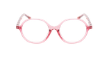 GAFAS GRADUADAS niños CALIE rosa/dorado - vista de frente
