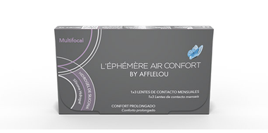 Lentillas L'EPHEMERE AIR CONFORT MULTIFOCAL MENSUALES  - 3L