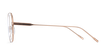 GAFAS GRADUADAS mujer MAGIC 170 rosa/dorado - vista de frente