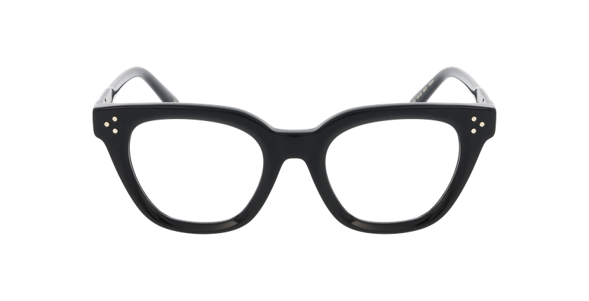 GAFAS GRADUADAS mujer CARACTÈRES ARTISTE negro - vista de frente