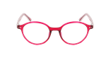 GAFAS GRADUADAS mujer COSMOPOLITE rosa - vista de frente