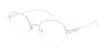 GAFAS GRADUADAS mujer MAGIC 168 dorado - vista de frente
