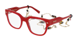 GAFAS GRADUADAS mujer CARACTÈRES AUDACIEUSE rojo - vista de frente
