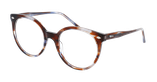GAFAS GRADUADAS mujer MAGIC 166 azul mármol - vista de frente