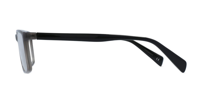 GAFAS GRADUADAS hombre RZERO10 gris/negro - vista de frente
