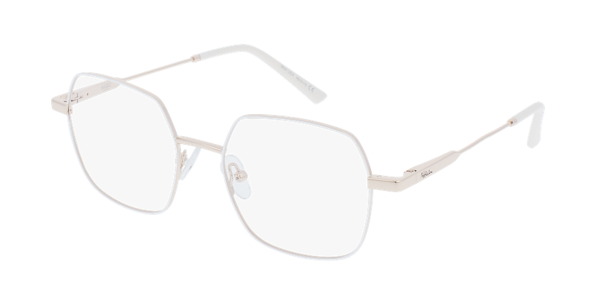 GAFAS GRADUADAS mujer MAGIC LEA blanco/dorado - vista de frente