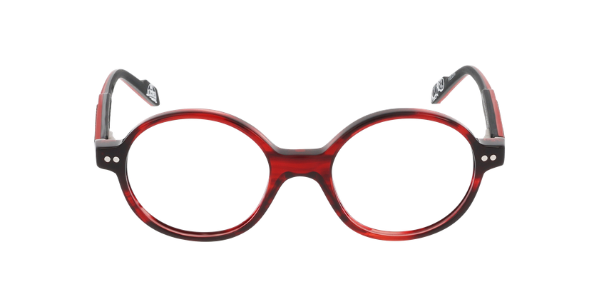 GAFAS GRADUADAS niños STAR WARS 13 rojo - vista de frente