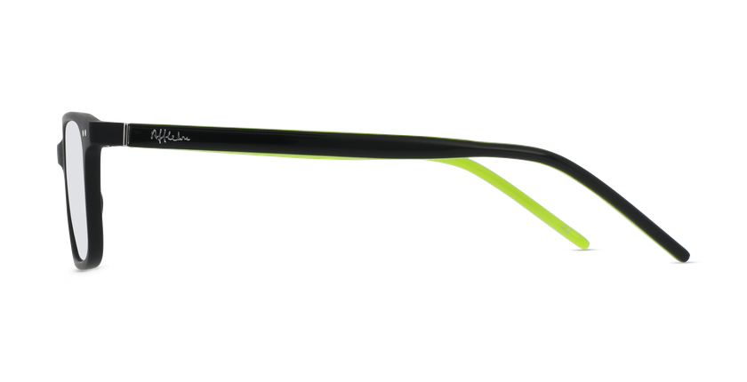 GAFAS GRADUADAS niños MARCUS negro/verde - vista de frente