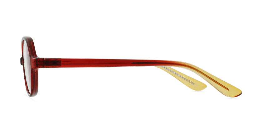 GAFAS GRADUADAS niños RZERO20 rojo - vista de frente